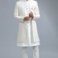 Ivory 3 piece Indo-western set