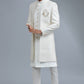 Ivory 3 piece Indo-western set