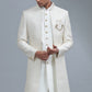Ivory 3 piece Indo-western set