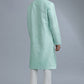 Sea Foam Embroidered Kurta Set