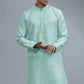 Sea Foam Embroidered Kurta Set