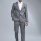 Tailored Fit Grey Suit(including pants)