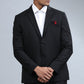 Tailored Fit Black Suit (Including pants)