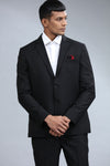 Tailored Fit Black Suit (Including pants)