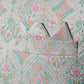 Cream & Pink Patterned Nehru Jacket