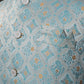 Blue Patterned Nehru Jacket