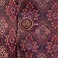 Red Printed Nehru Jacket