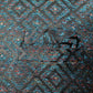 Teal Printed Nehru Jacket