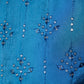 Feroze Blue Mirror Work Indo-Western