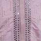 Purple Mirror-work Kurta Set