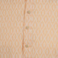 Peach Printed Kurta set