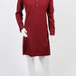 Cherry Red Chikankari Embroidered Kurta Set
