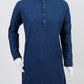 Electric Blue Chikankari Embroidered Kurta Set