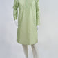 Lime Green Self-print Kurta Set