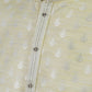 Yellow Kurta with Motifs
