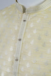 Yellow Kurta with Motifs