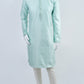 Pastel Green Self Motif Kurta Set