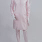 Pink plain Kurta Set