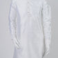 White plain Kurta Set
