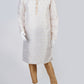 Cream Designed Kurta Set