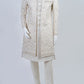 Warm White Embroidered Sherwani