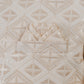 Beige Diamond Patterned Sherwani
