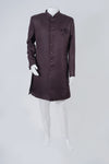 Nawabi Maroon Sherwani