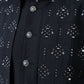 Black Mirrorwork Indo-Western Set
