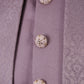 Lilac Purple Patterned Indo-Western Set