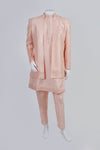 Elegant Peach 3 Piece Indo-Western Set