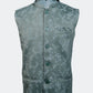 Green Embroidered Nehru Jacket
