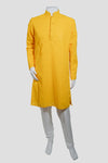 Yellow Chikankari Kurta Set